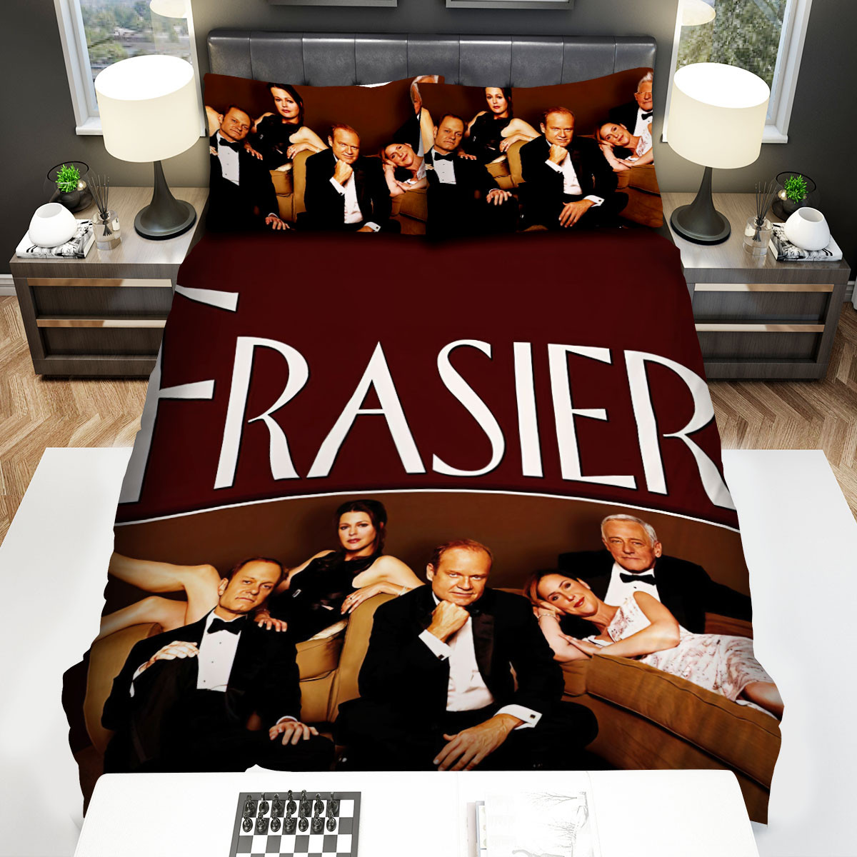 frasier the complete final season bed sheets spread comforter duvet cover bedding sets zv7yo