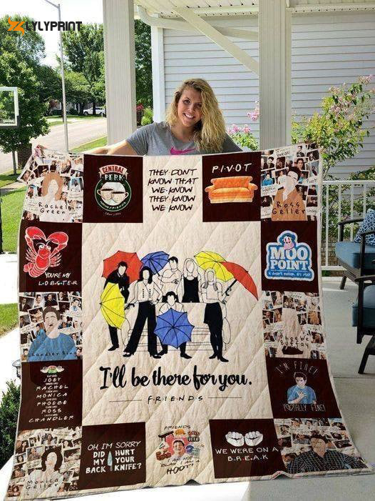 friends 1 quilt blanket for fans home decor gift 1