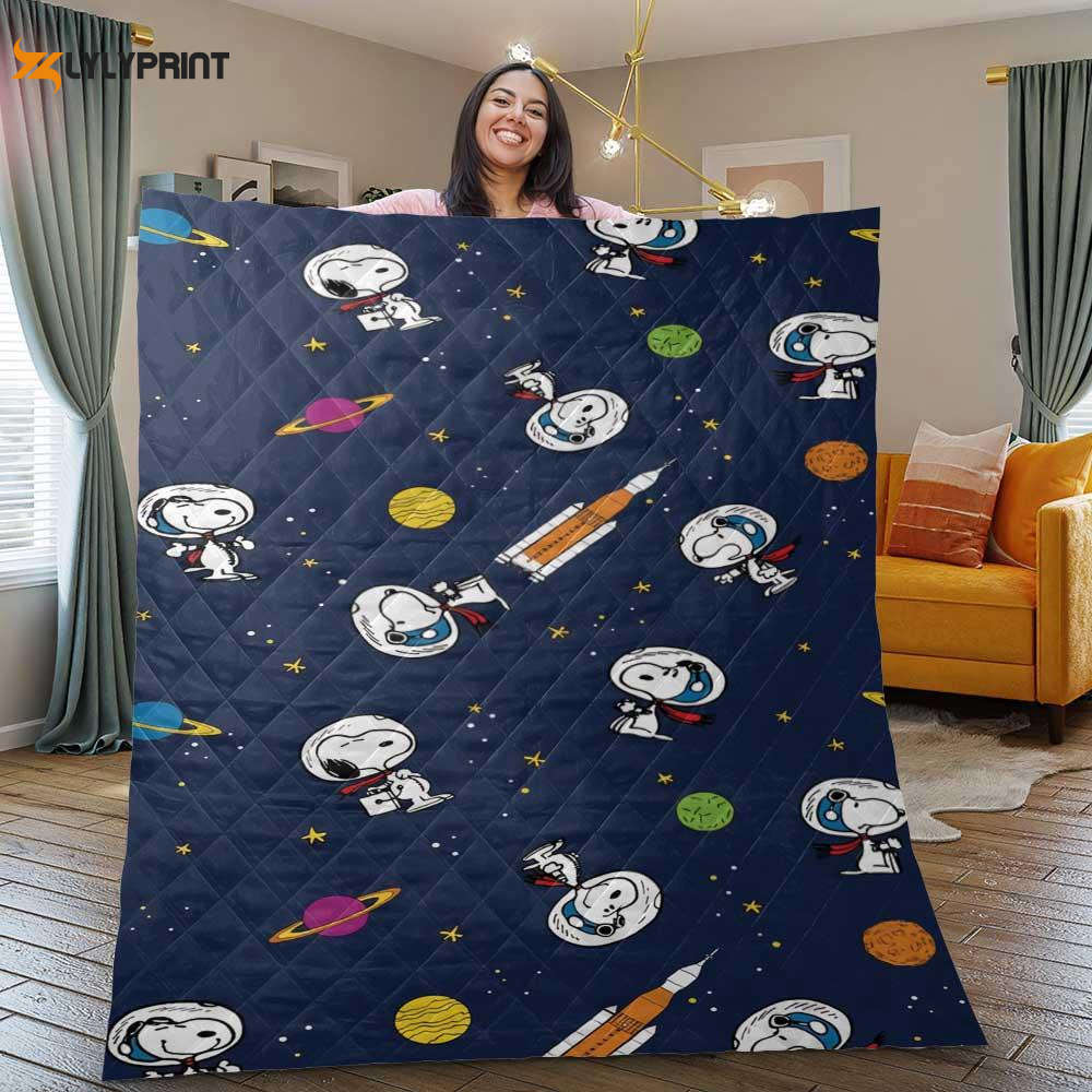 funny snoopy snoopy quilt blanket snoopy gift for fan peanuts snoopy 2 quilt blanket