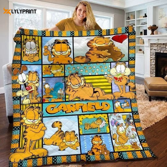 garfield quilt blanket 2