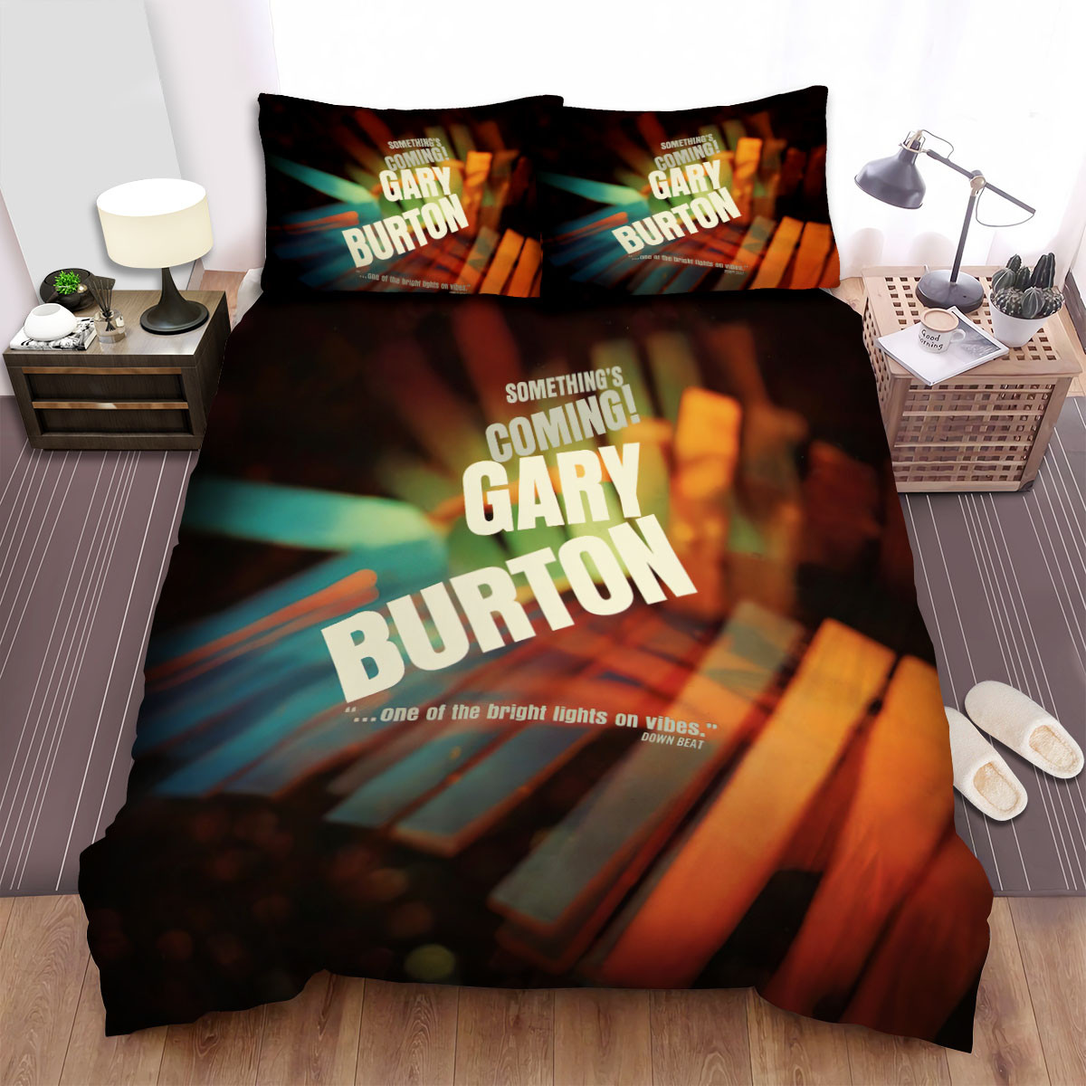 gary burton something coming bed sheets spread comforter duvet cover bedding sets jrdtg