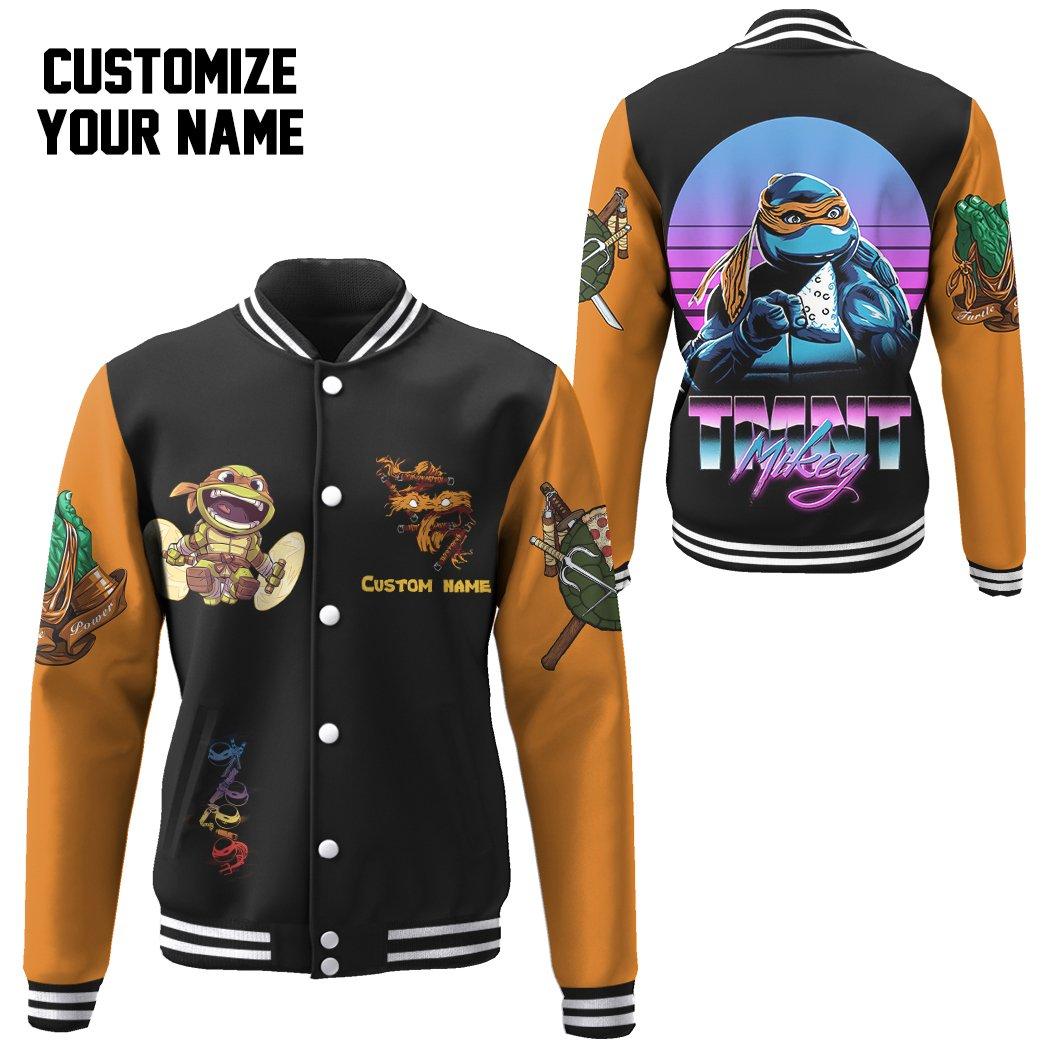 gearhuman 3d michelangelo tmnt mike mikey cosplay orange custom name baseball jacket gv180110 baseball jacket baseball jacket xs 476824 9b483177 8d76 4c5b b881 661d812d709c