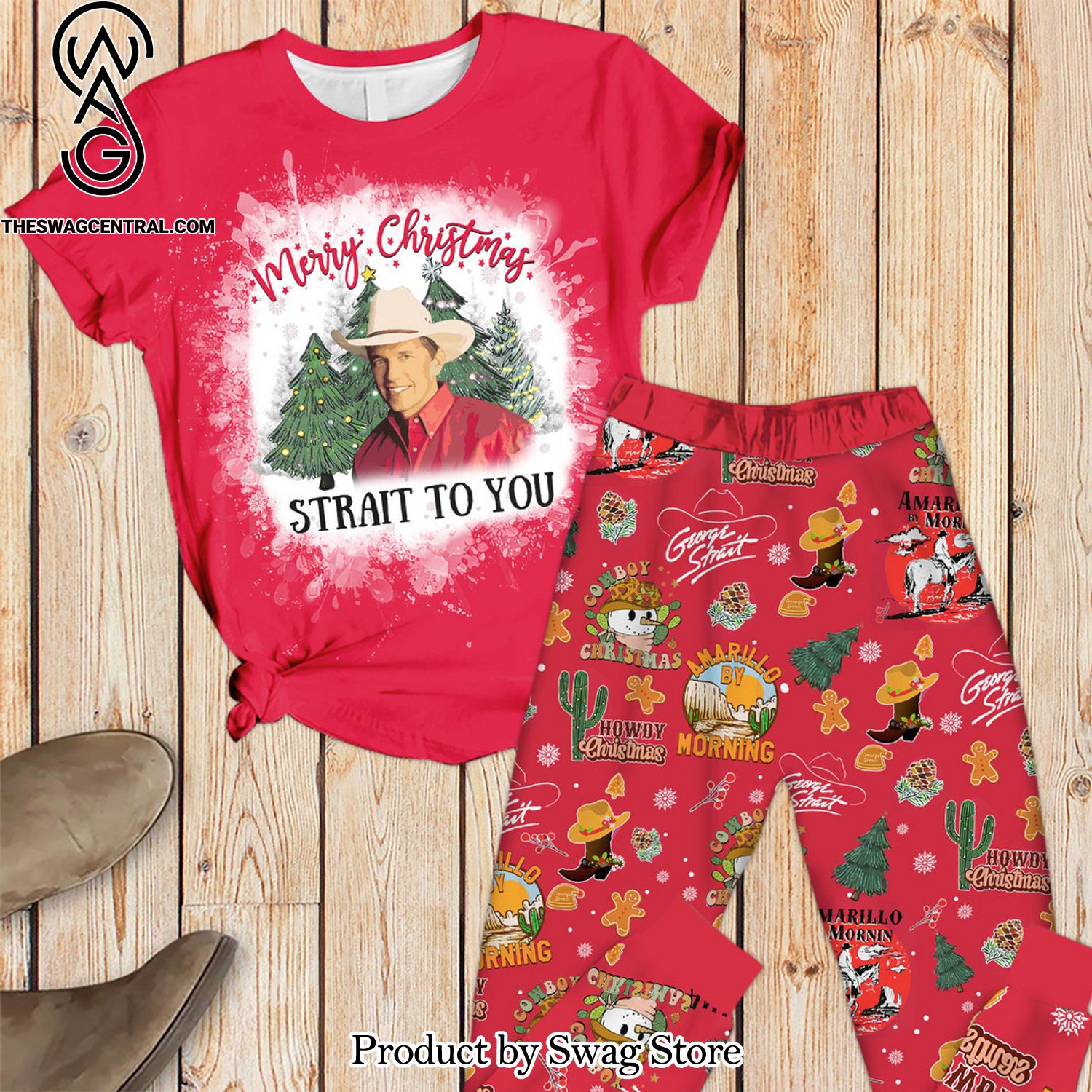 george strait full print 3d pyjamas set 1 6nk1o