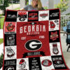 georgia bulldogs 3 quilt blanket for fans home decor gift 1