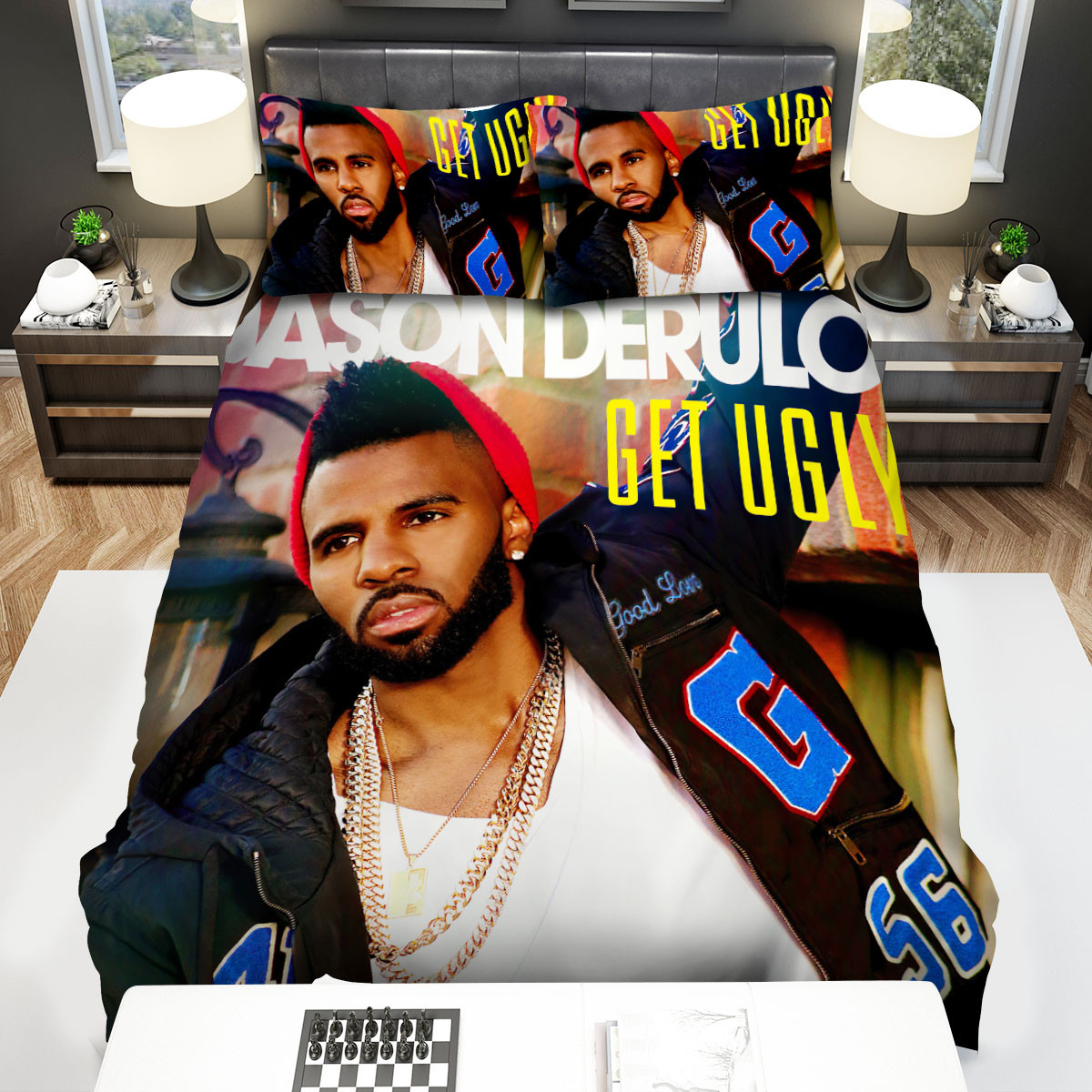 get ugly jason derulo bed sheets spread comforter duvet cover bedding sets 1w1lg