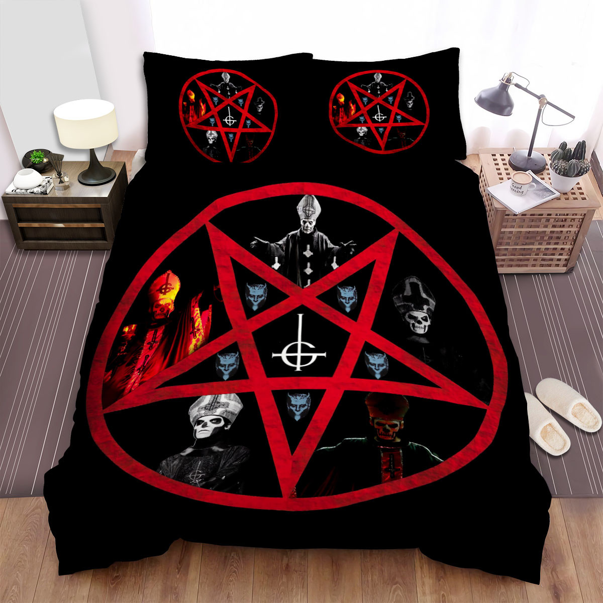 ghost music band in the star duvet cover bedroom sets comfortable bedding sets zohmy