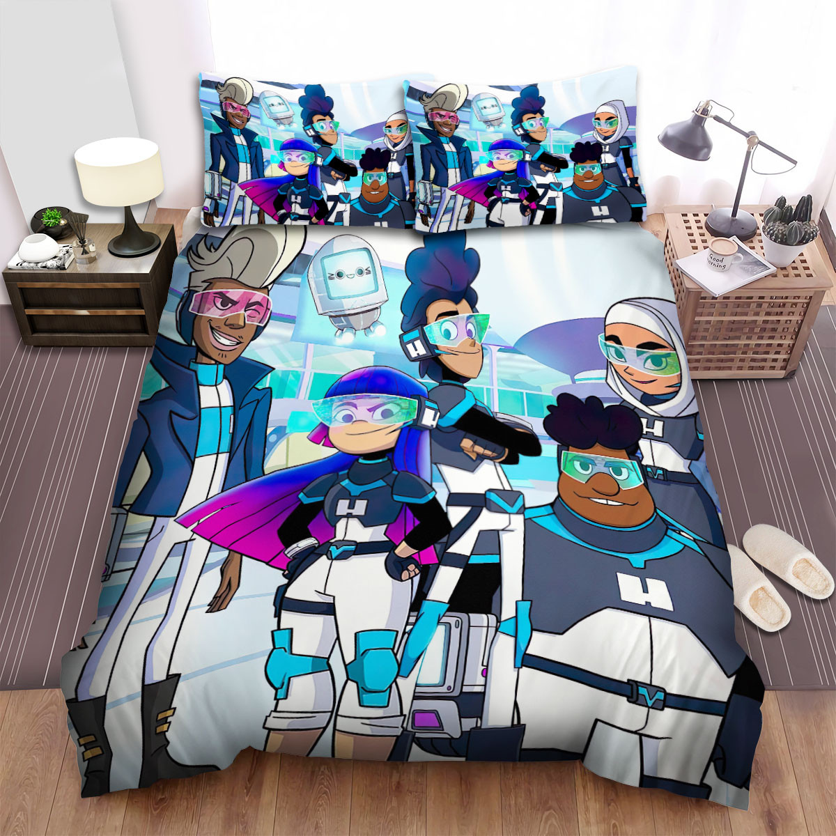 glitch techs the whole crew duvet cover bedroom sets comfortable bedding sets eqhgi