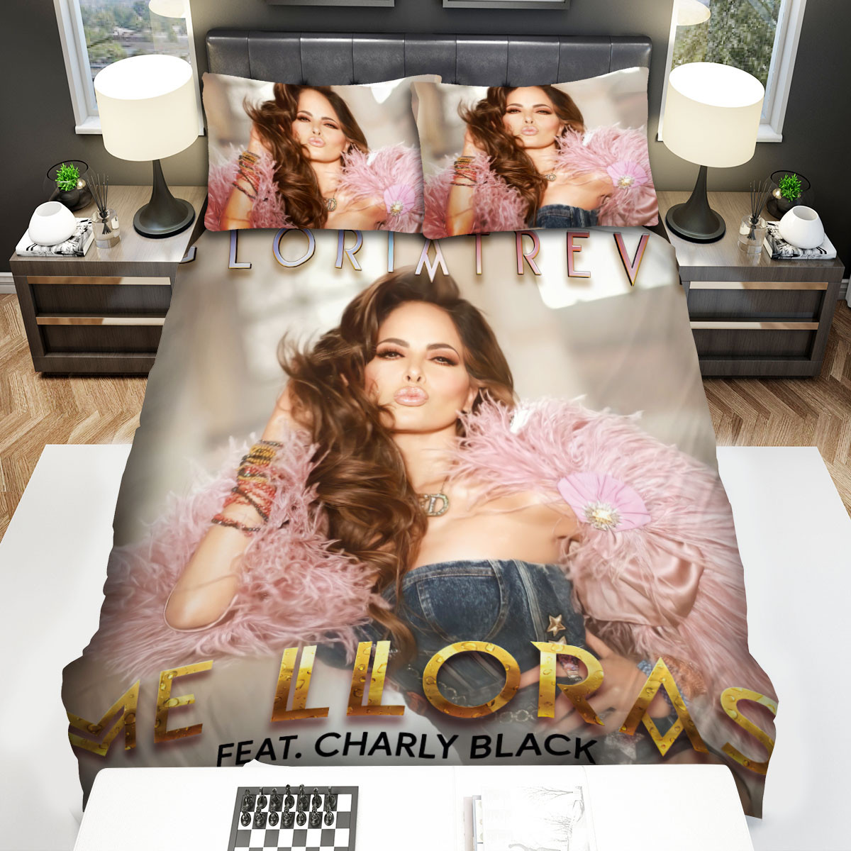 gloria trevi feat charly black bed sheets spread comforter duvet cover bedding sets opkcs