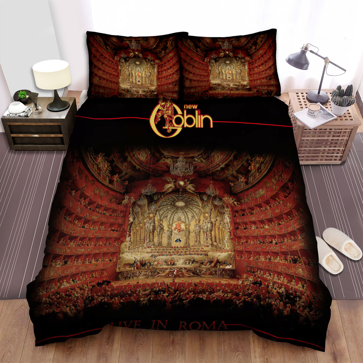 goblin live in roma bed sheets spread comforter duvet cover bedding sets tmlrv
