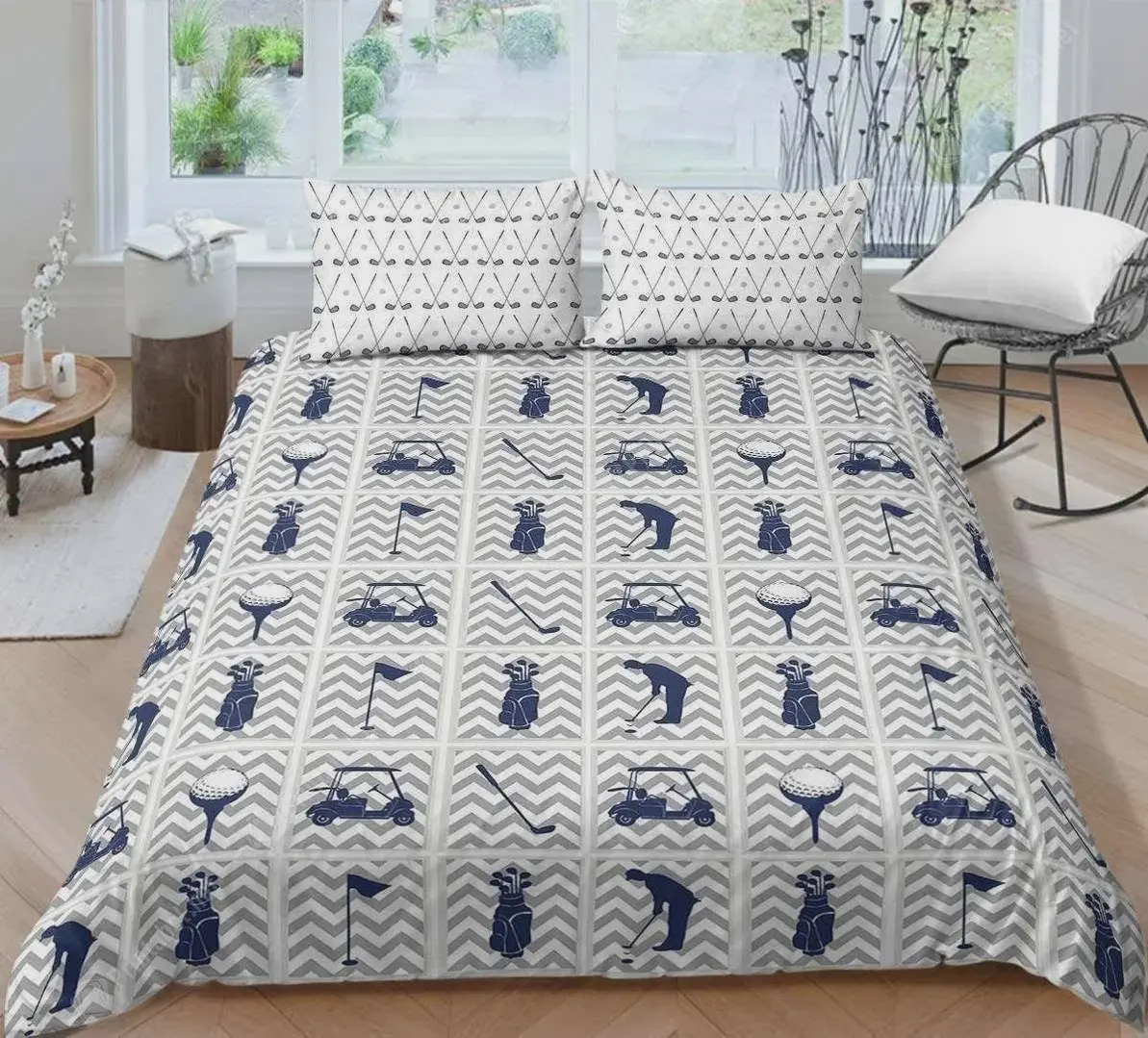 golf life duvet cover bedroom sets comfortable bedding sets tqokt