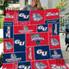 gonzaga bulldogs 1 quilt blanket for fans home decor gift 2 3