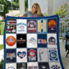 gonzaga bulldogs quilt blanket for fans home decor gift 1