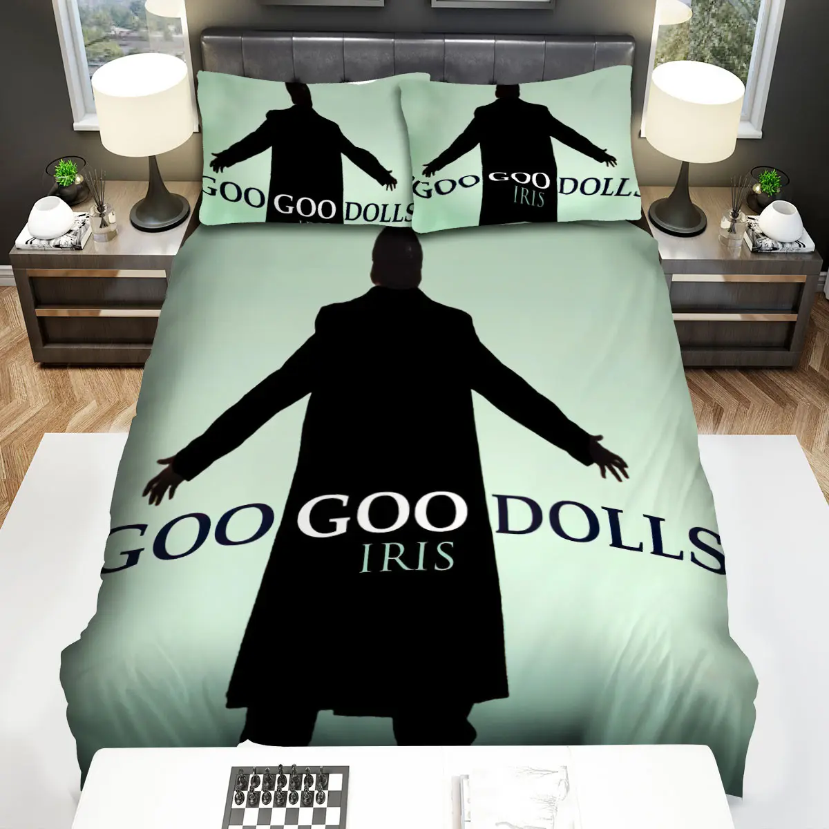 goo goo dolls iris bed sheets spread comforter duvet cover bedding sets bvp78