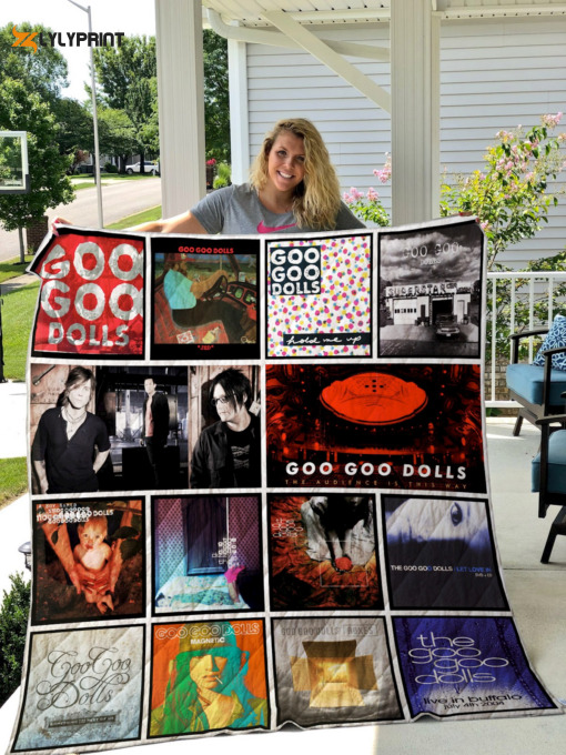 goo goo dolls quilt blanket for fans home decor gift