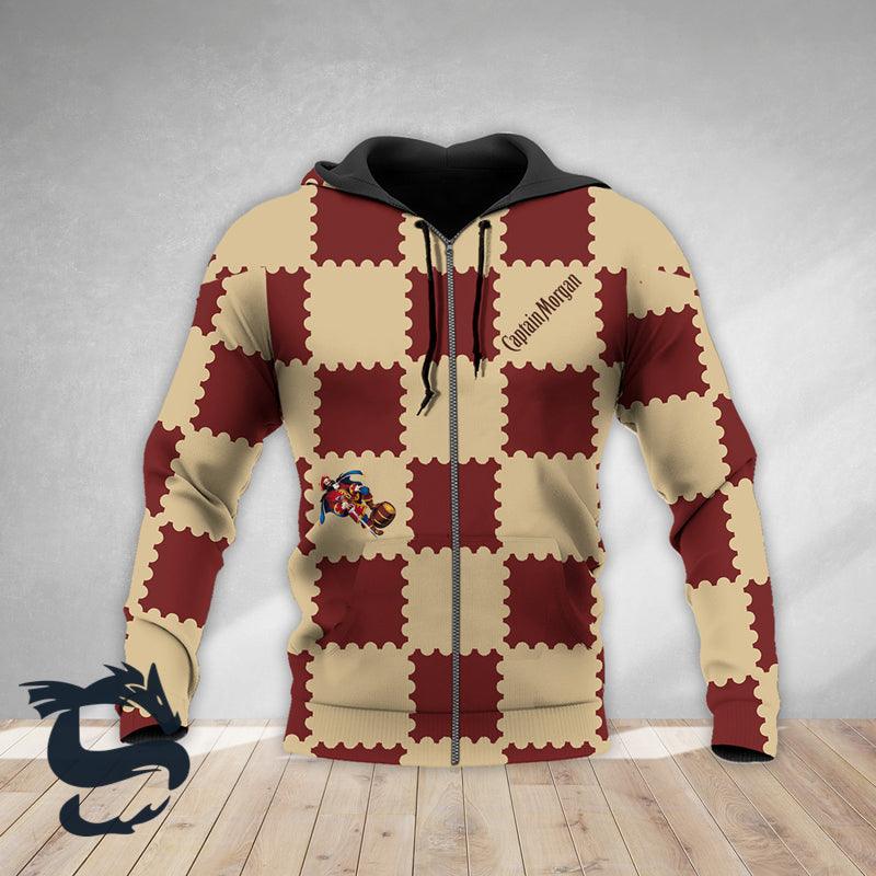 gorgeous gingham captain morgan hoodie and zip hoodie santa joker 2 1600x