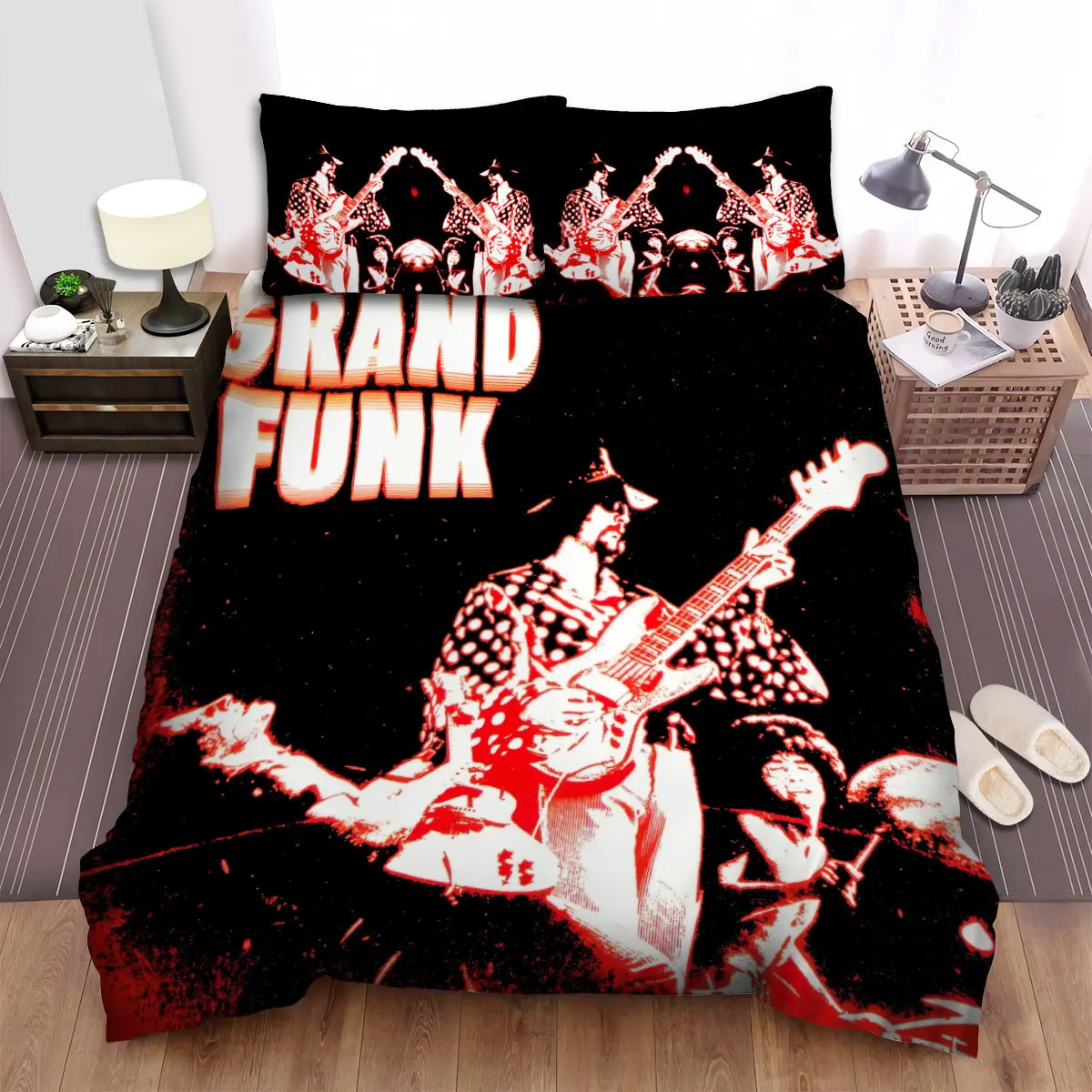 grand funk railroad tabs bed sheets spread comforter duvet cover bedding sets ku7zq
