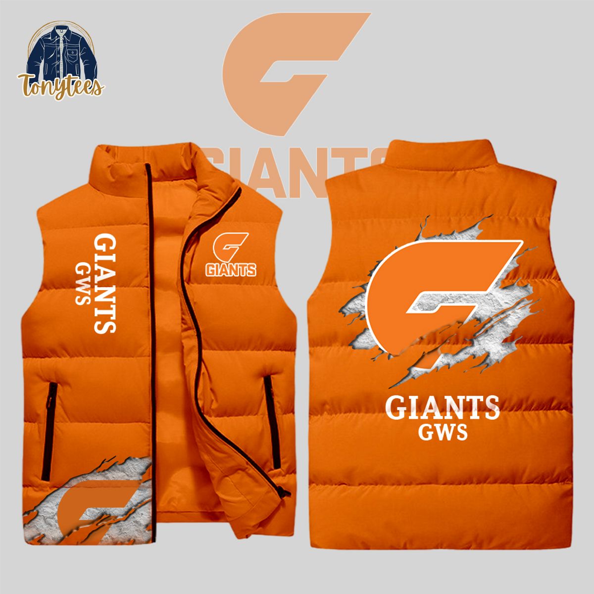 greater western sydney giants afl sleeveless jacket 1 jhien