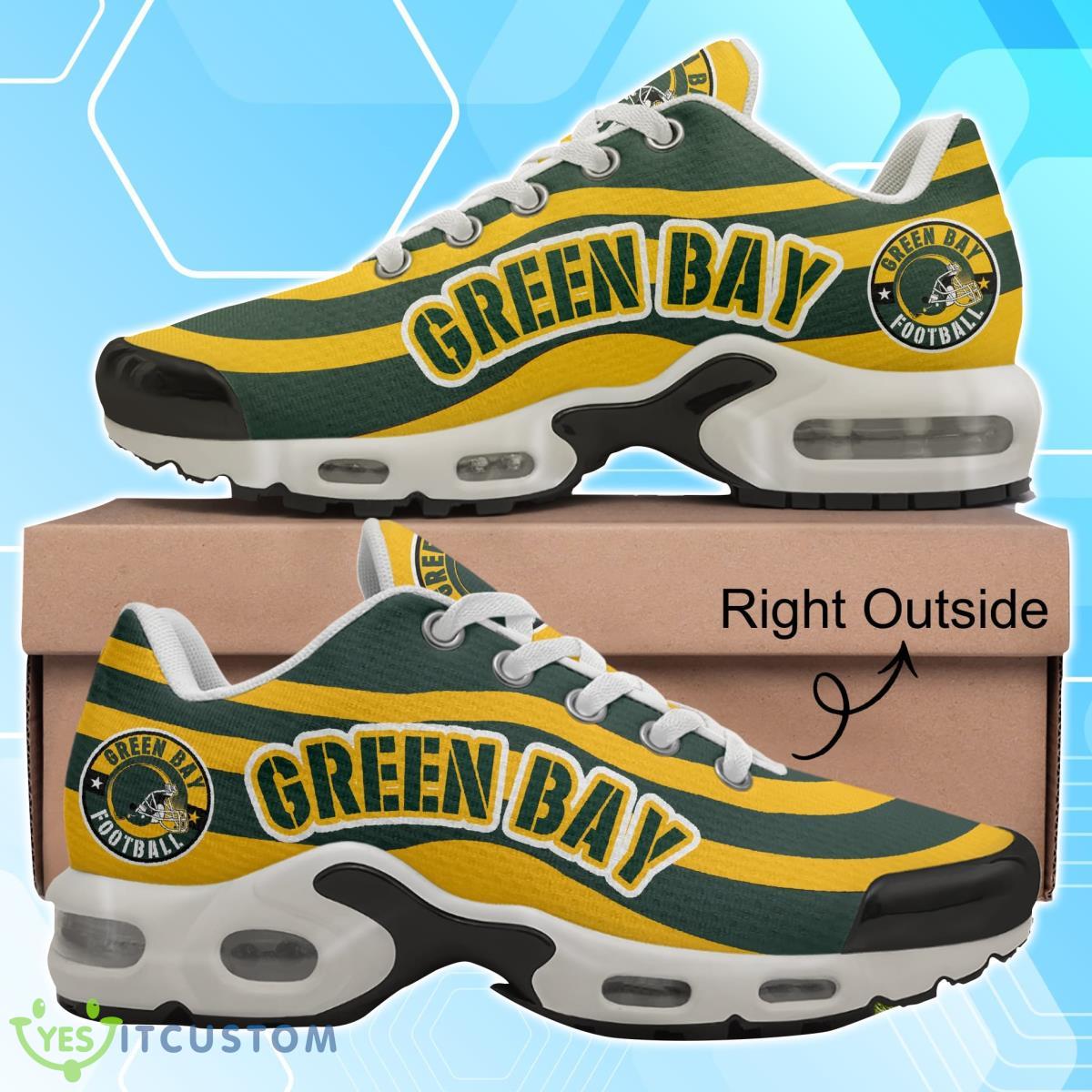 green bay football air cushion shoes