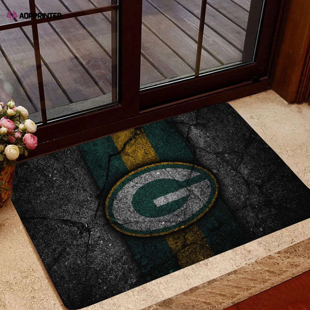 green bay packers doormat best gift for home decor