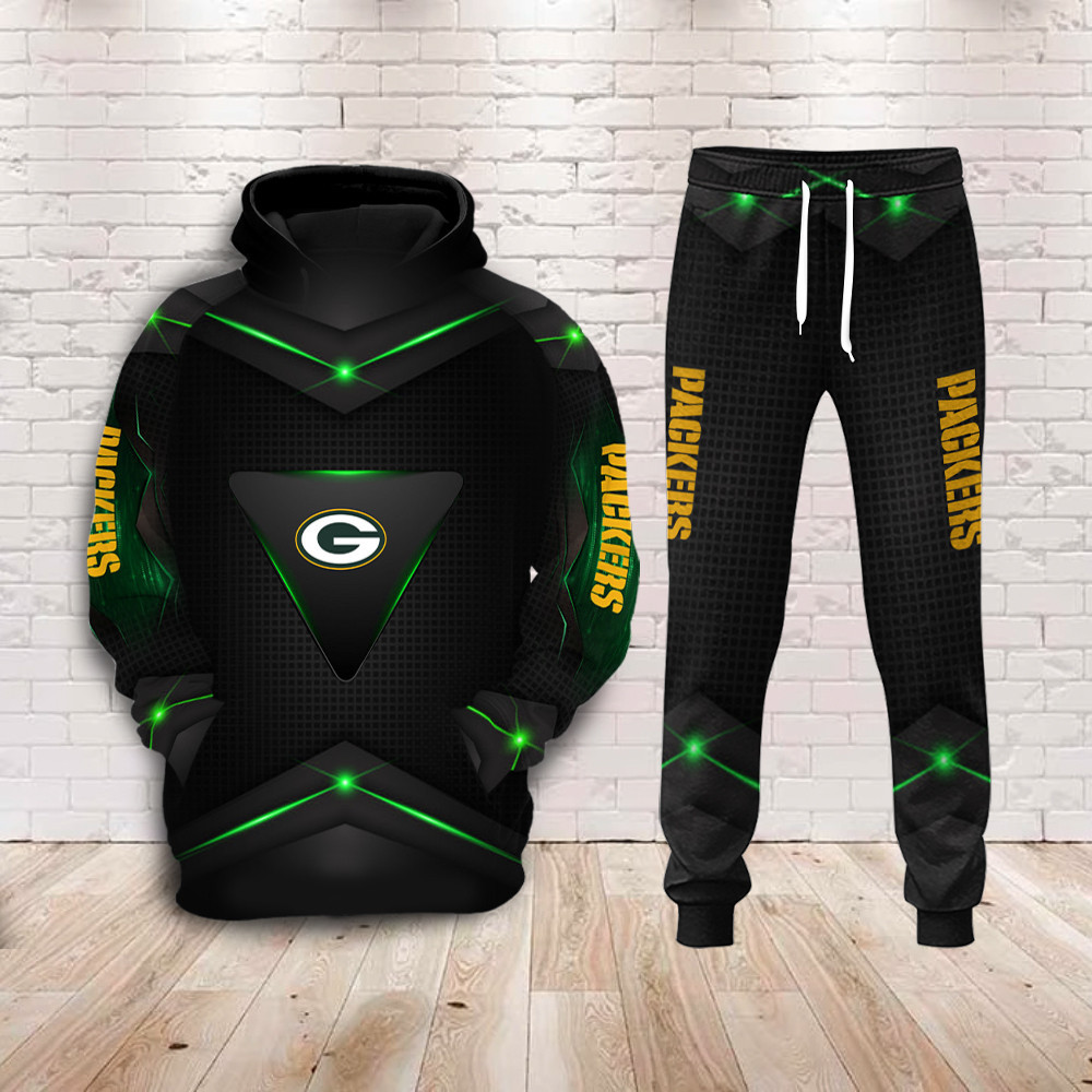 green bay packers limited hoodie jogger 668 zv28p