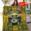 green bay packers personalized premium quilt bg14 cyjps