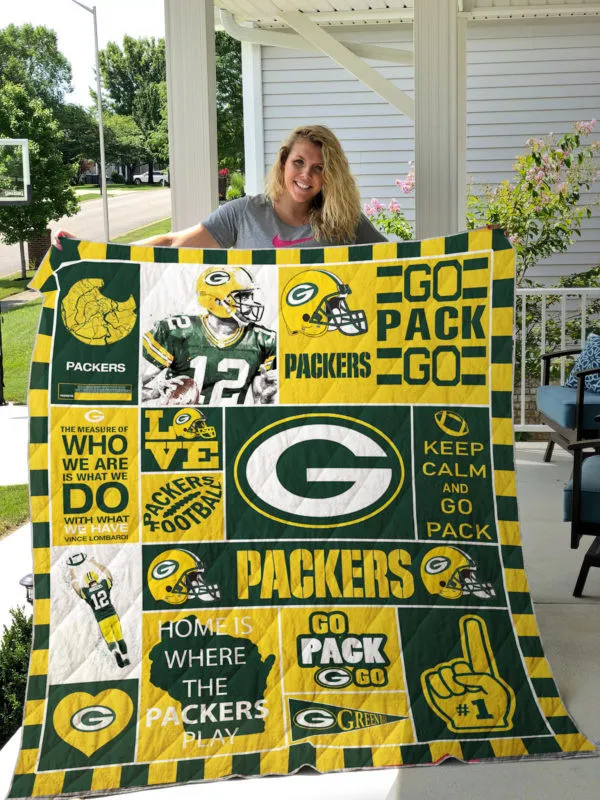 green bay packers premium quilt bg47 eizns