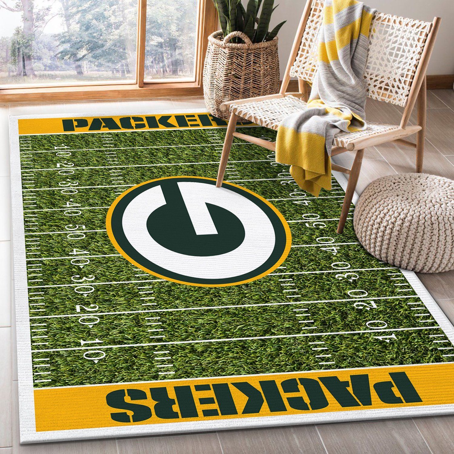 green bay packers rug custom size and printing 0