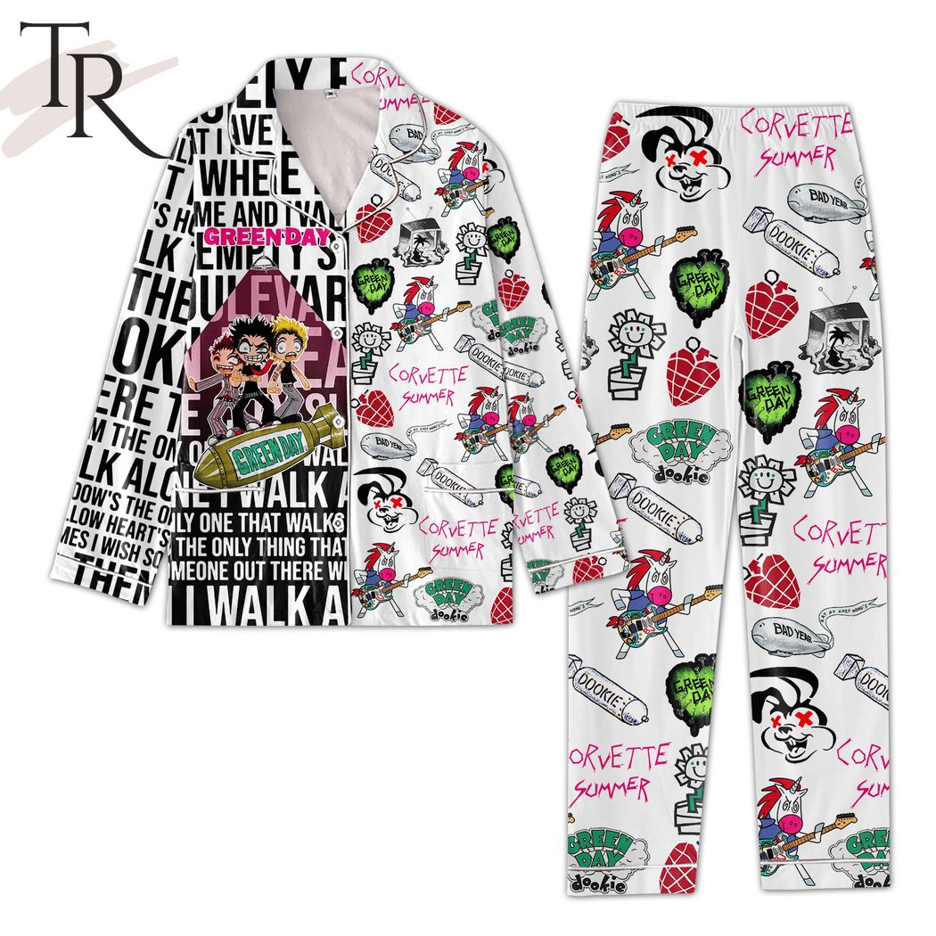 green day corvette summer pajamas set 1 baRDg