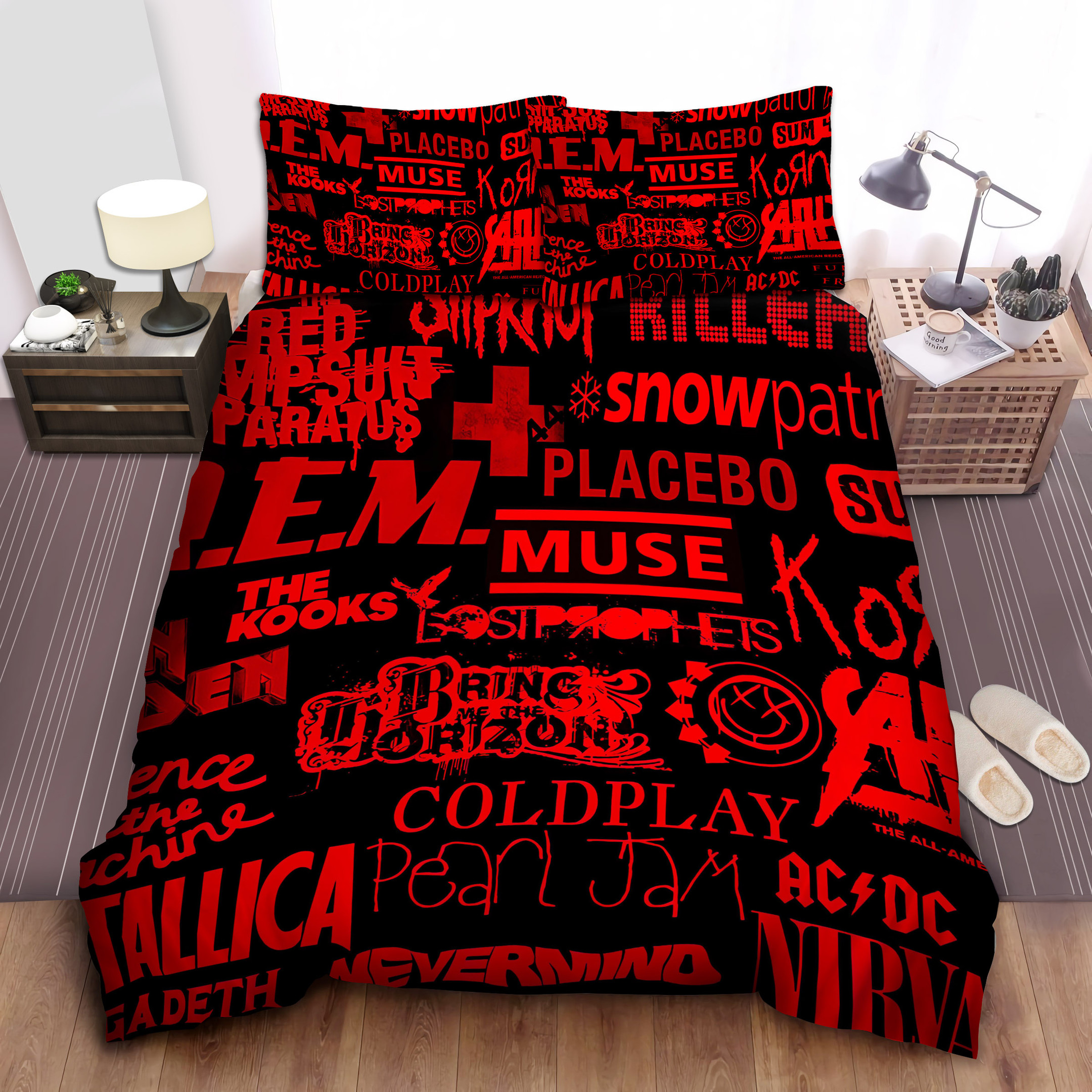 green day radiohead nevermind duvet cover bedroom sets comfortable bedding sets kb4mz