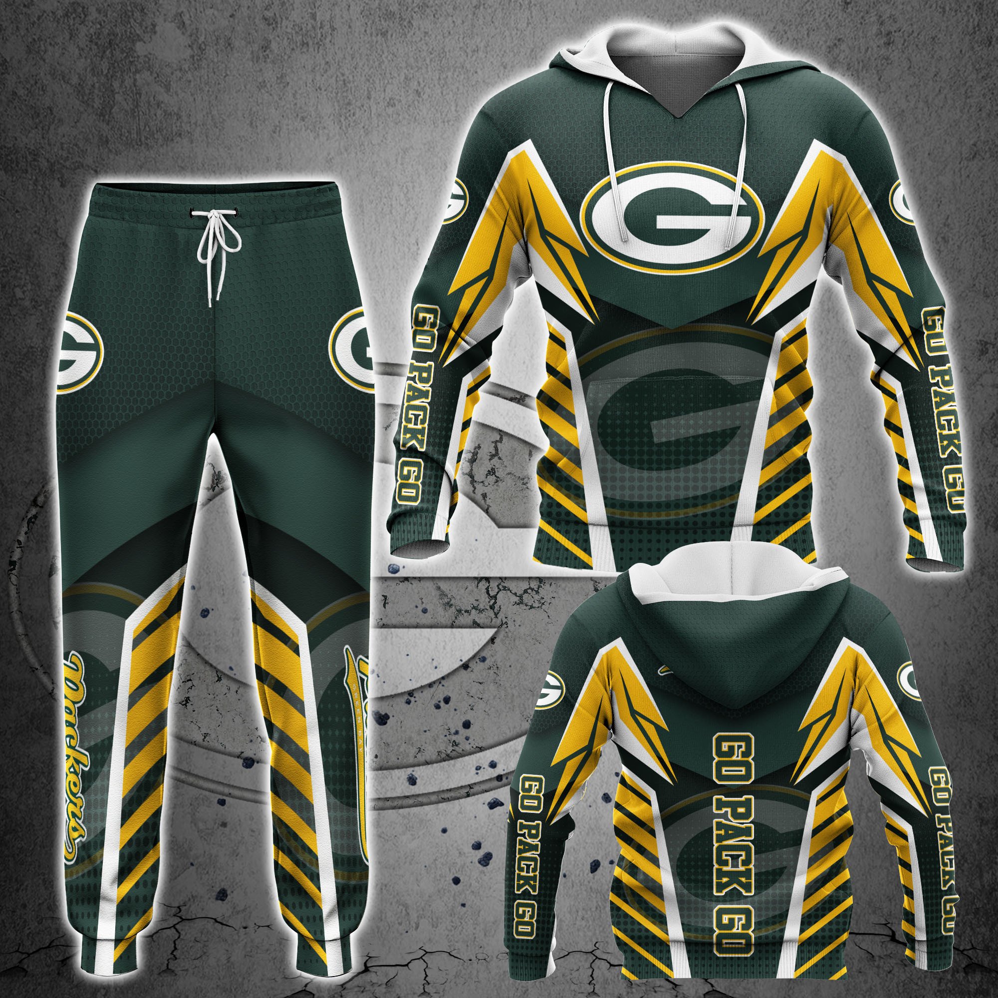 green bay packers nfl hoodie and joggers new collection for sports fans na25196 3soujs0mod
