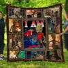 groot western bulldogs 3d customized quilt blanket