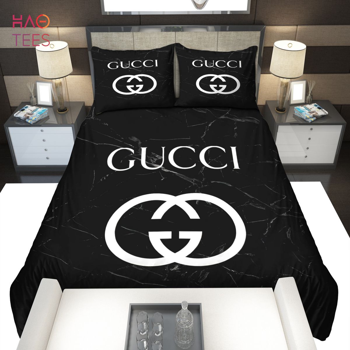 gucci black marble marmor bedding sets 1 RlzQo