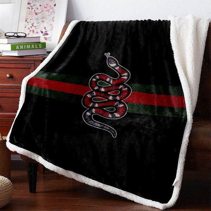 gucci snake limited editition fleece blankets 020 h8ttn