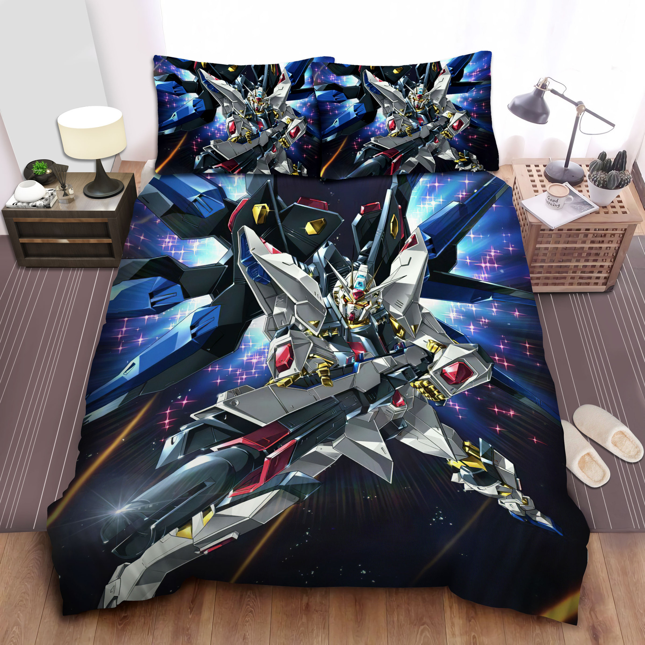 gundam sparkling duvet cover bedroom sets comfortable bedding sets dsmzl