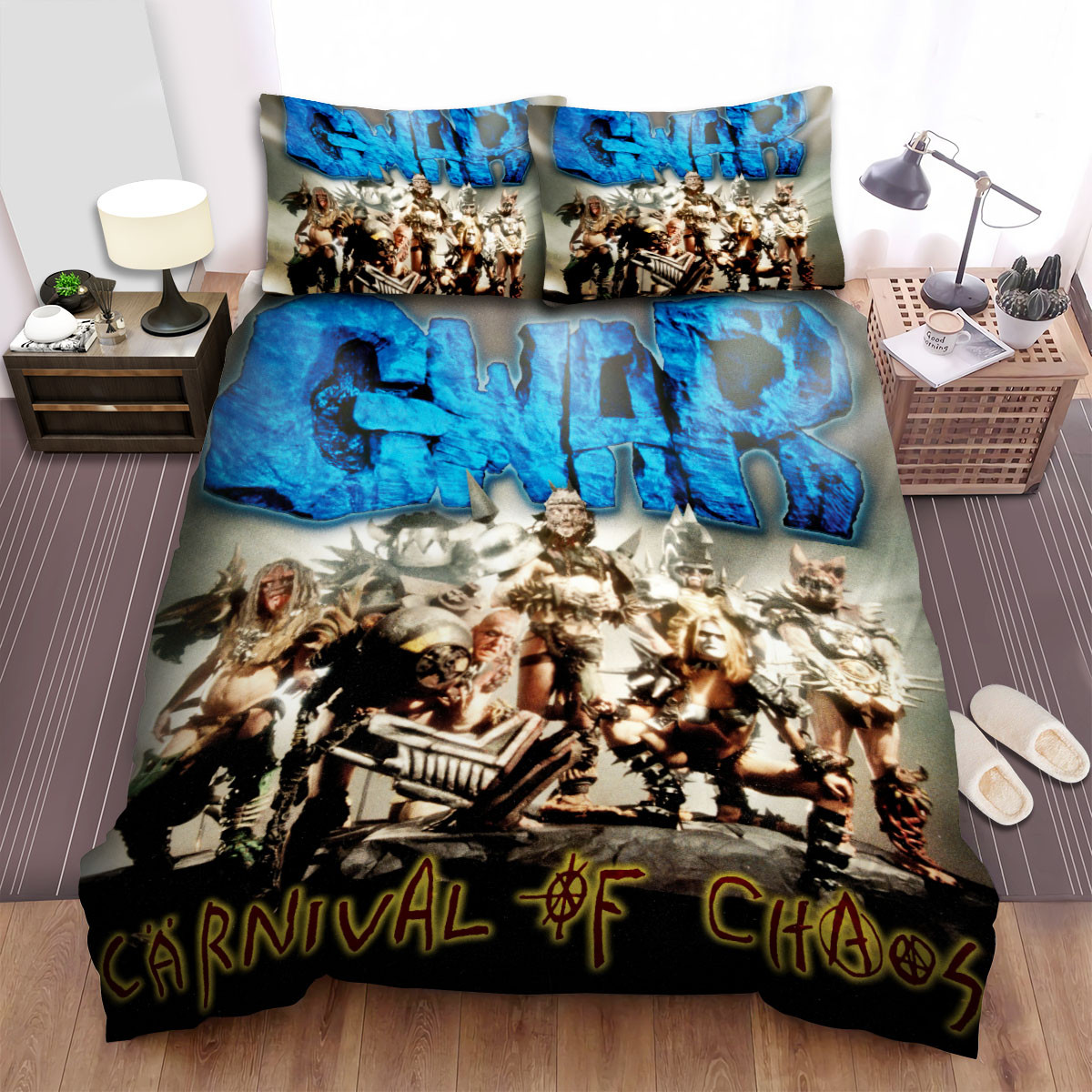 gwar music carnival of chaos duvet cover bedroom sets comfortable bedding sets wrikj