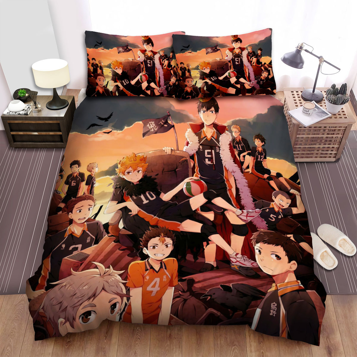 haikyuu movie art 4 duvet cover bedroom sets comfortable bedding sets hywrw