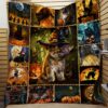 halloween decorations amazing halloween cat sherpa twin queen king quilt blanket quilt blanket 20231014120951717