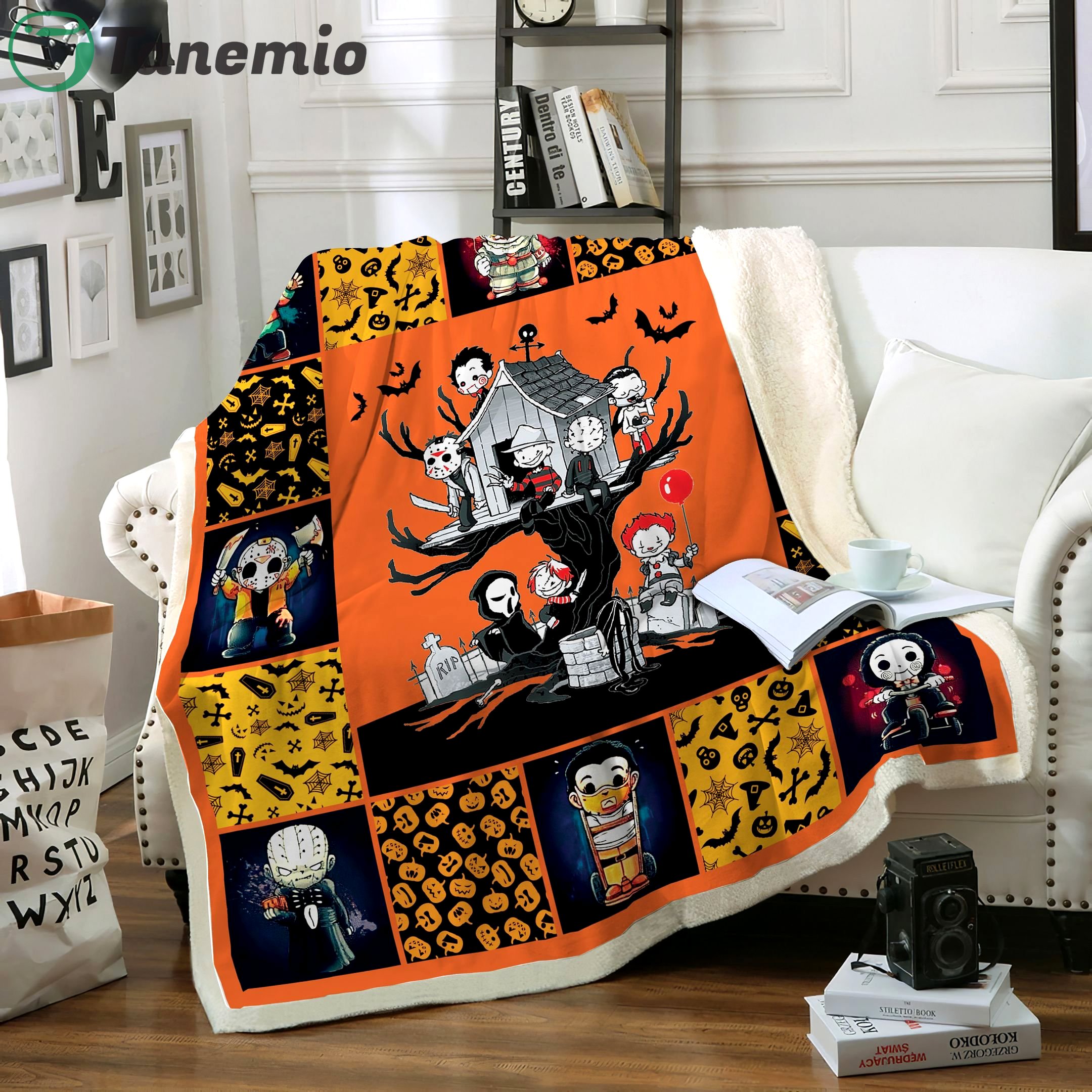 halloween decorations character halloween horror quilt blanket fan made all season 3d quilt blanket 20230926115948094