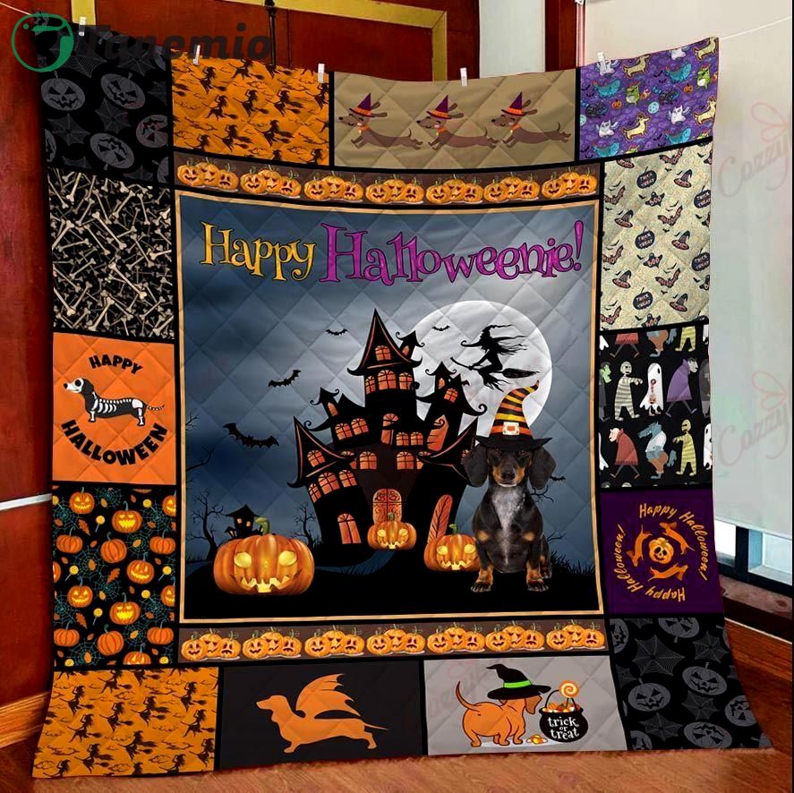 halloween decorations dachshund halloween yq3103055cl quilt blanket quilt blanket 20231006115306183