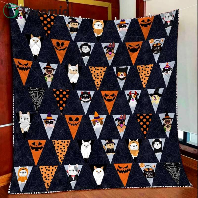 halloween decorations dog halloween ty2808 quilt blanket quilt blanket 20230930040138512