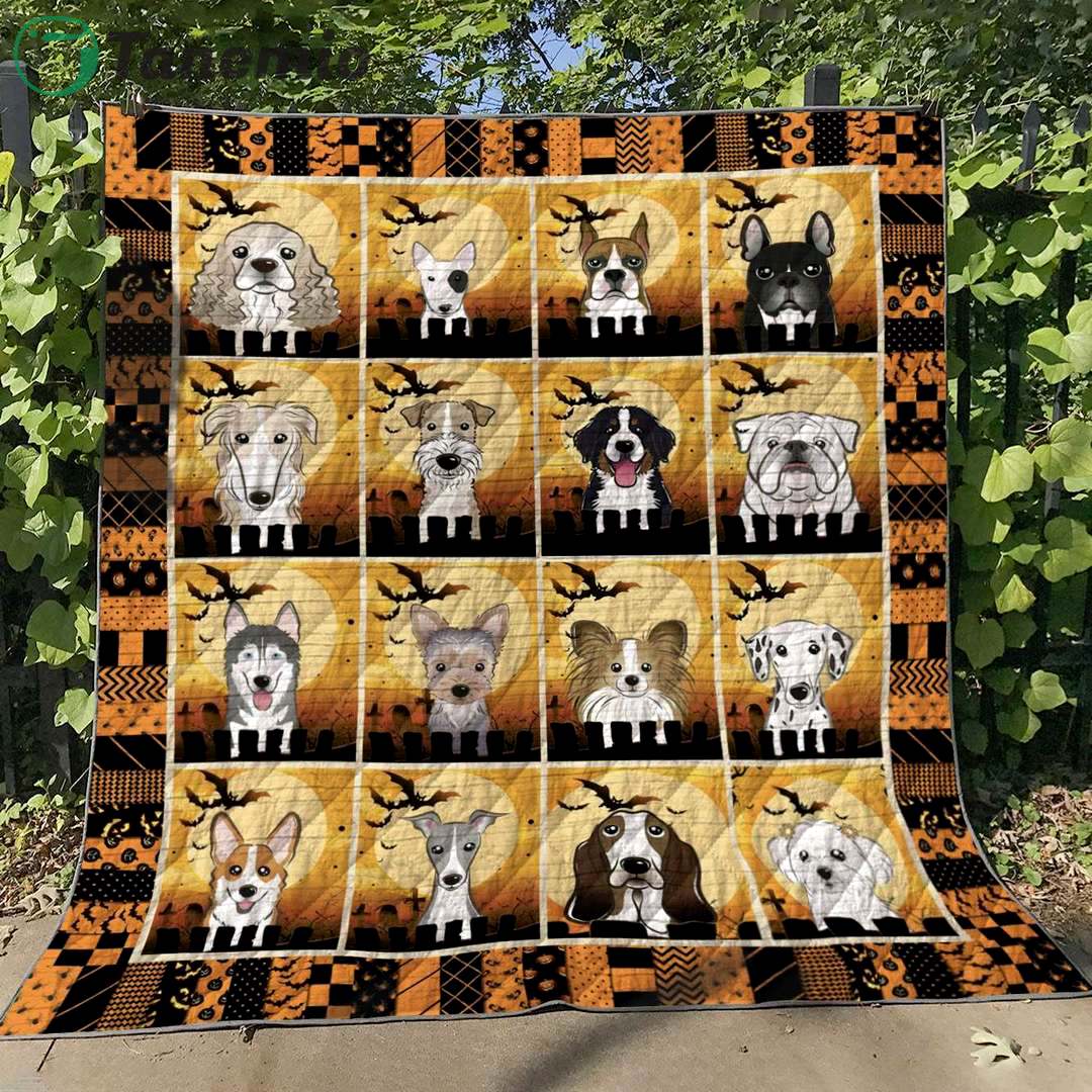 halloween decorations dog halloween wg1008049cl quilt blanket quilt blanket 20230924092534442