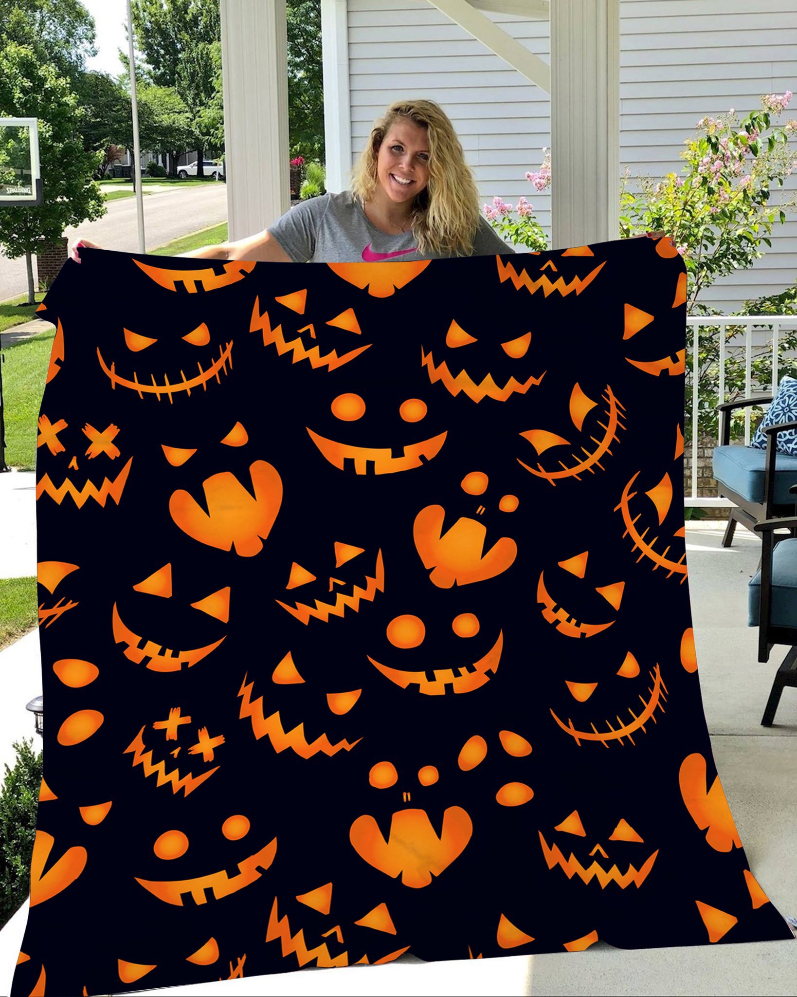 halloween decorations ghost halloween gift fleece blanket quilt blanket quilt blanket 20231014121007674