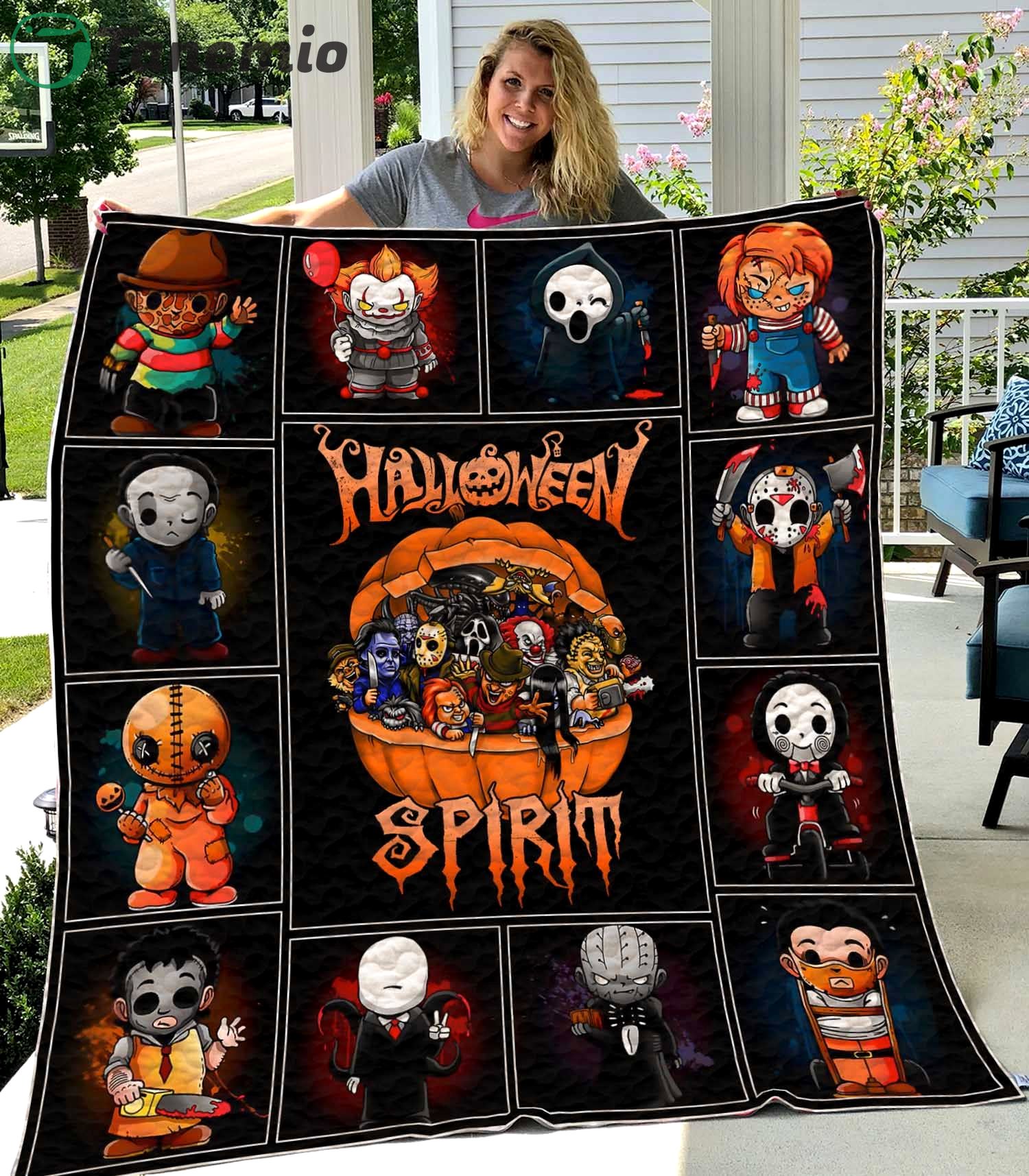 halloween decorations halloween spirit quilt blanket great customized gifts for birthday halloween perfect gifts for halloween lover quilt blanket 20230925071903585