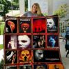 halloween decorations michael myers halloween for fans all season plus size quilt blanket quilt blanket 20230930040117572