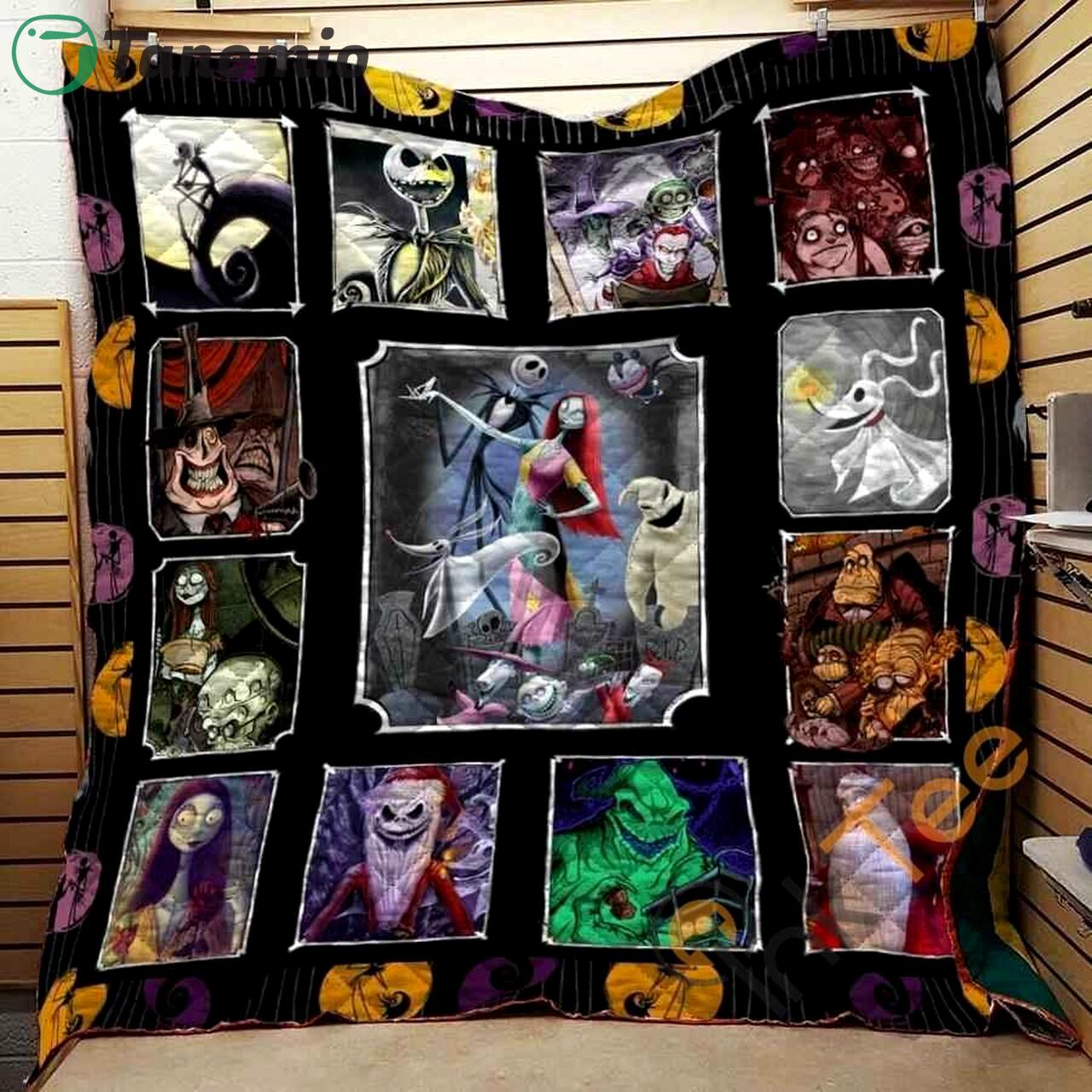 halloween decorations nightmare before christmas halloween blanket th1909 quilt quilt blanket 20240611083548798