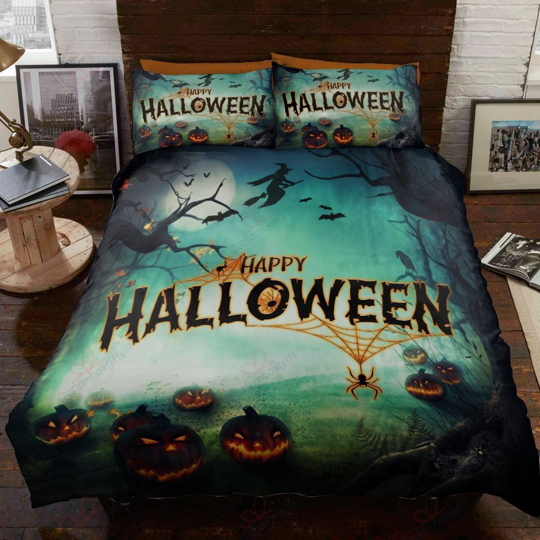 halloween happy halloween duvet cover bedroom sets comfortable bedding sets uu5kd