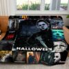 halloween horror movie blanket for lover kcjnf