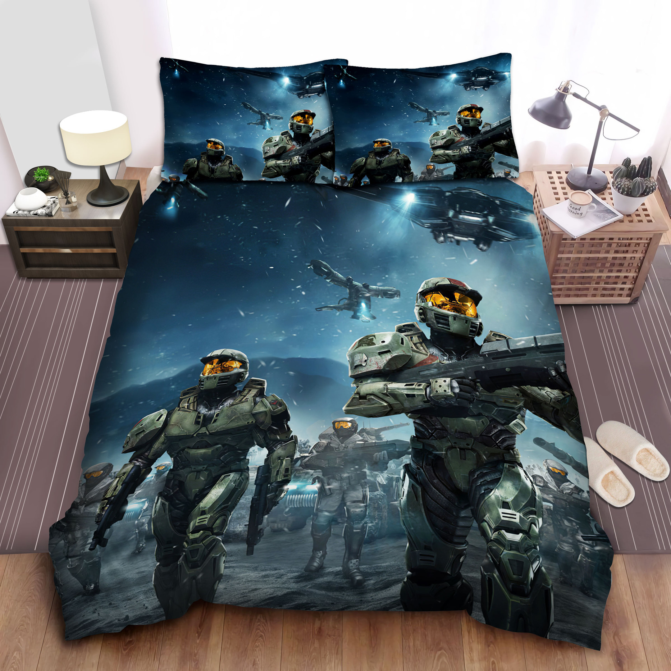 halo army duvet cover bedroom sets comfortable bedding sets zxgcd