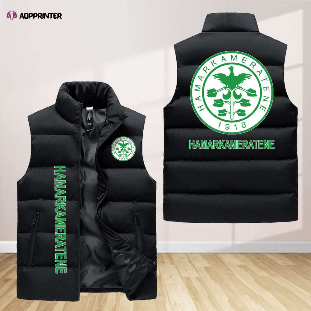 hamarkameratene sleeveless puffer jacket custom for fans spj0245