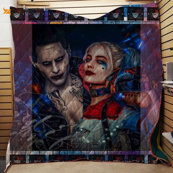 harley 3d customized quilt blanket